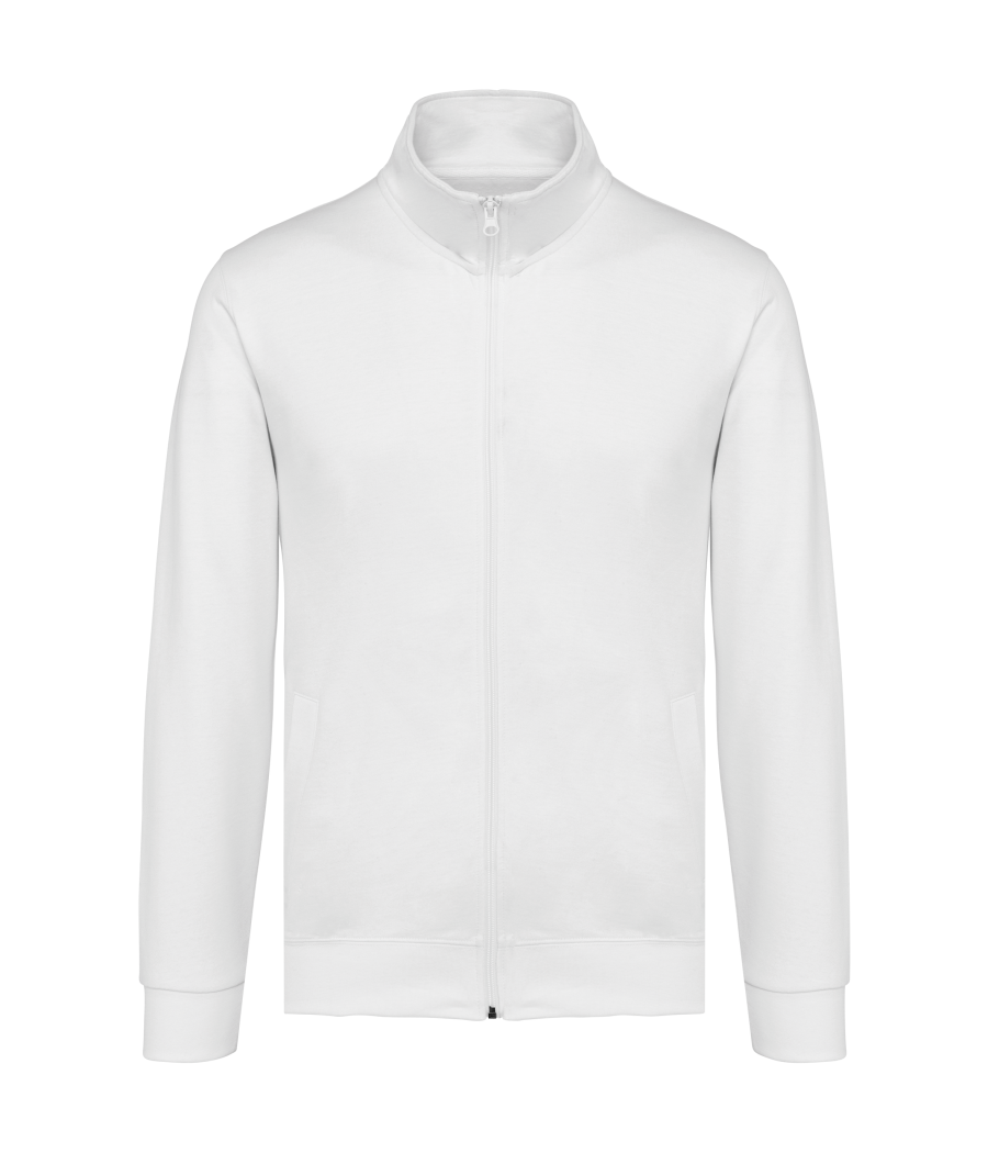 Veste molleton zippée homme