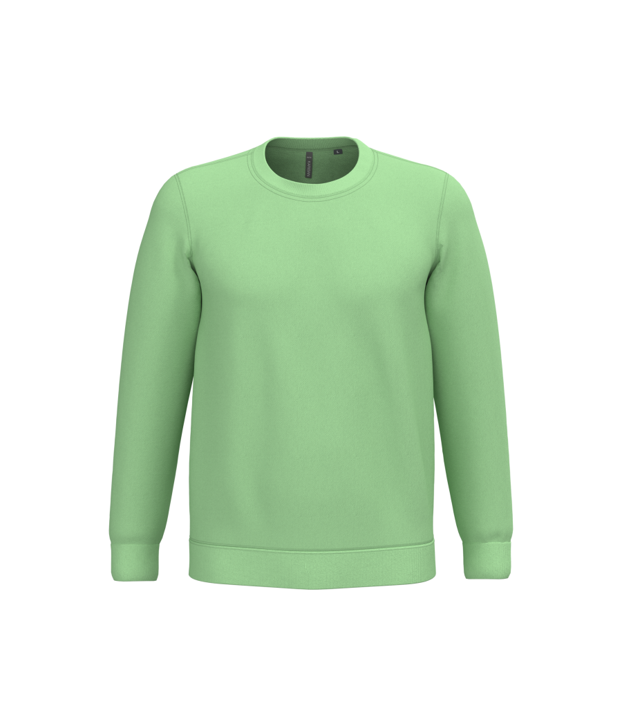 Sweat-shirt col rond unisexe