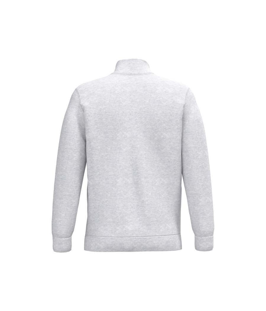 Sweat-shirt col zippé homme