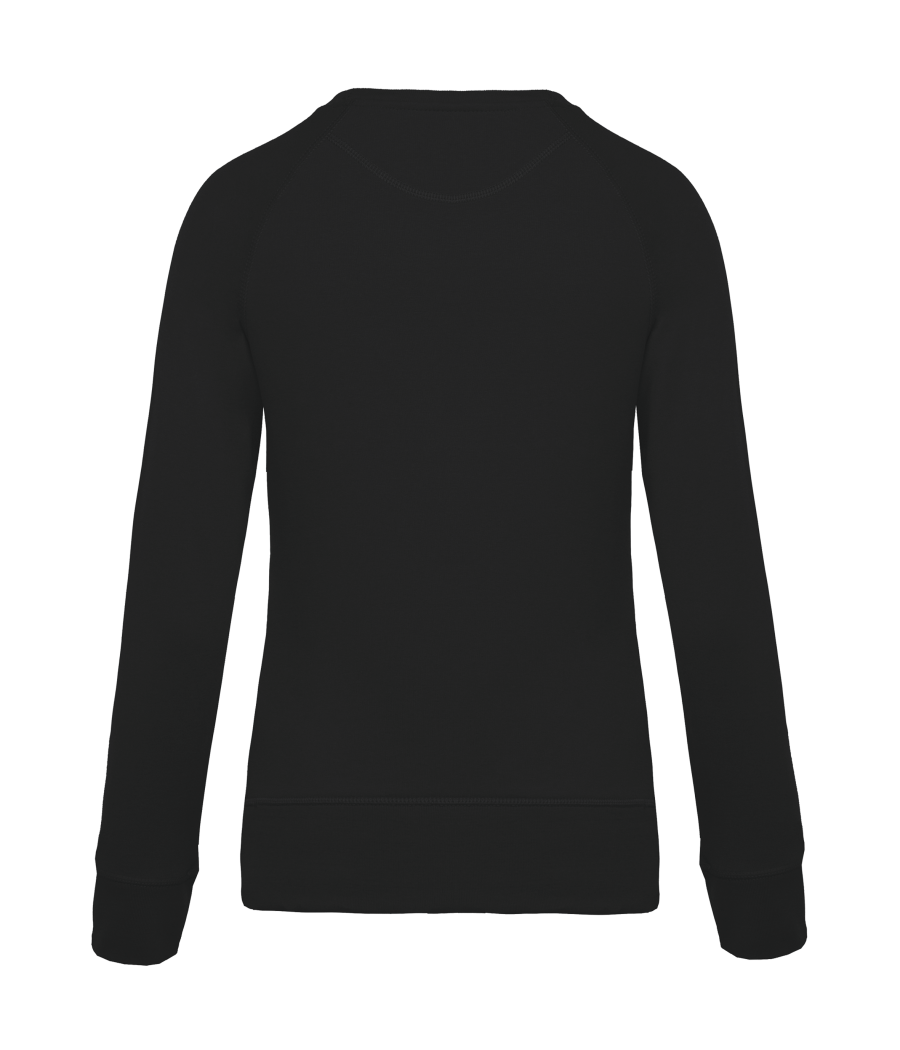Sweat-shirt Bio col rond manches raglan femme