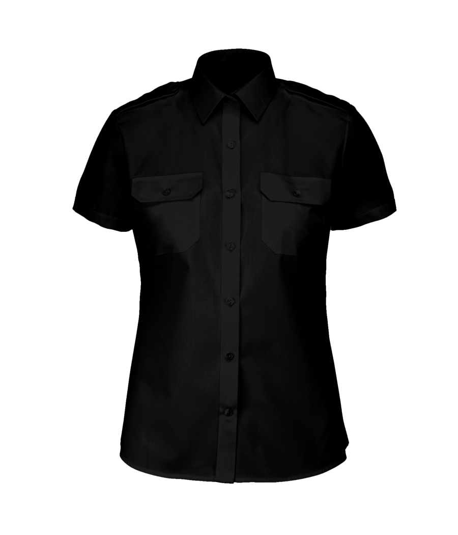 Chemise pilote manches courtes femme