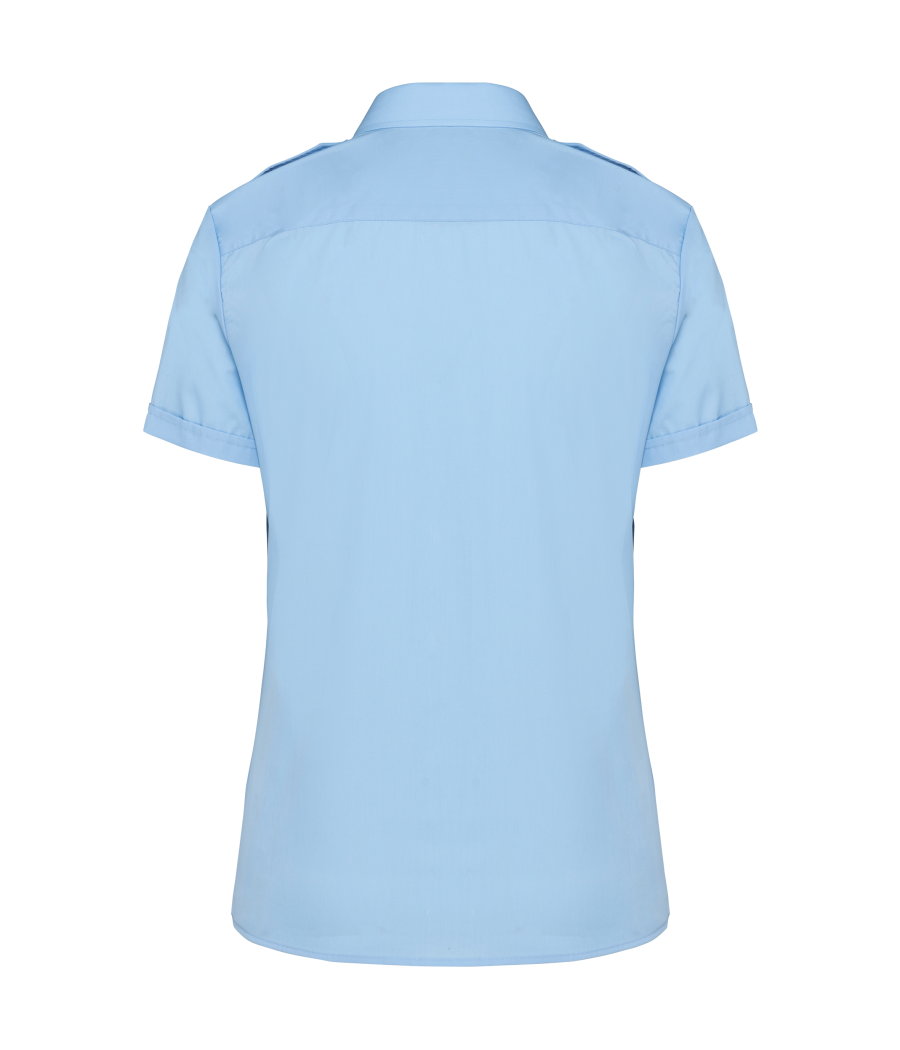 Chemise pilote manches courtes femme