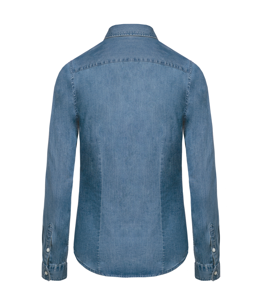 Chemise denim femme