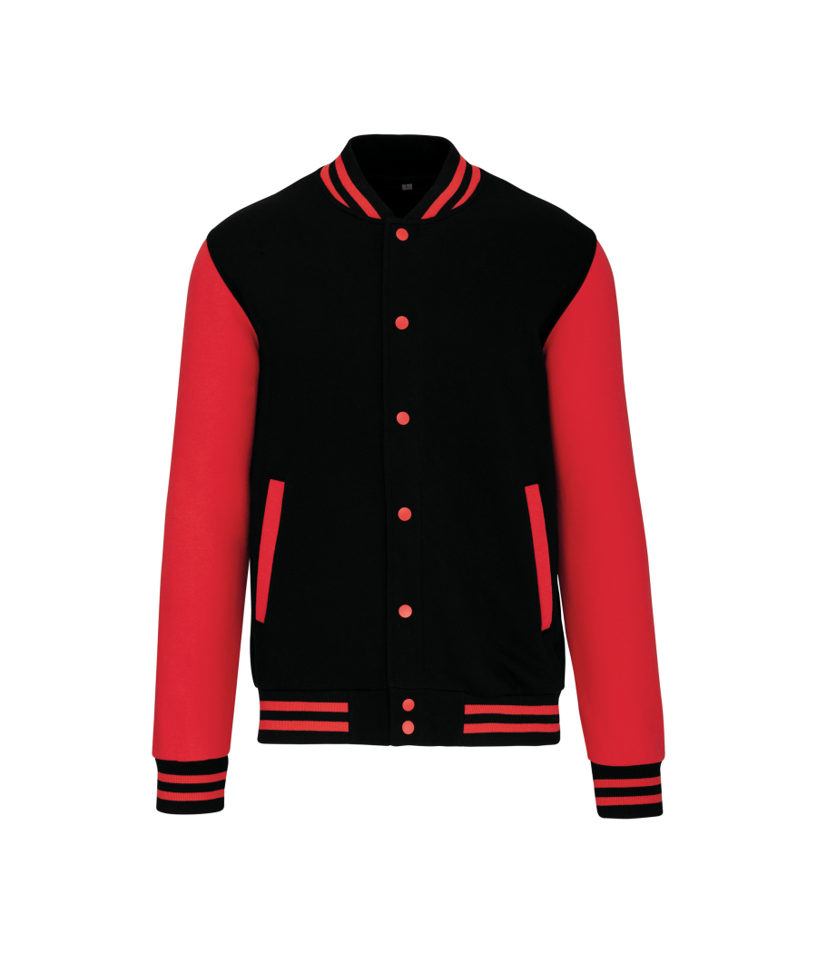 Blouson molleton teddy unisexe