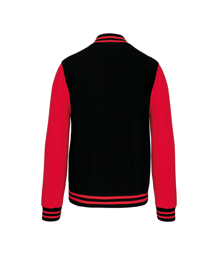 Blouson molleton teddy unisexe