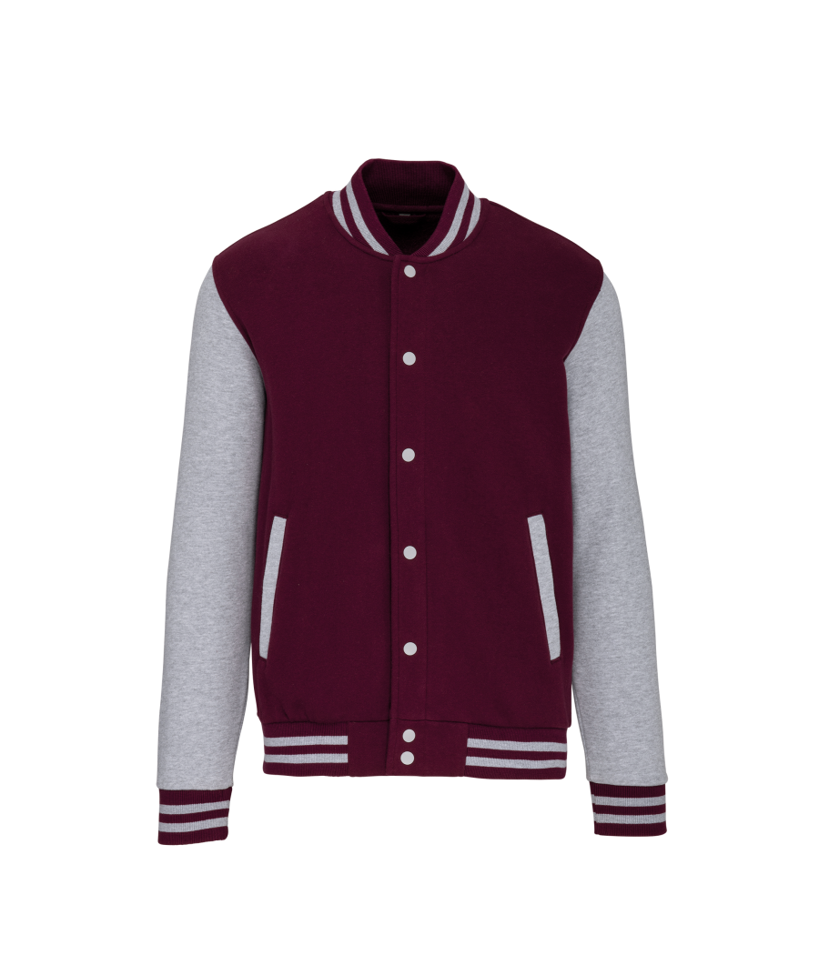 Blouson molleton teddy unisexe