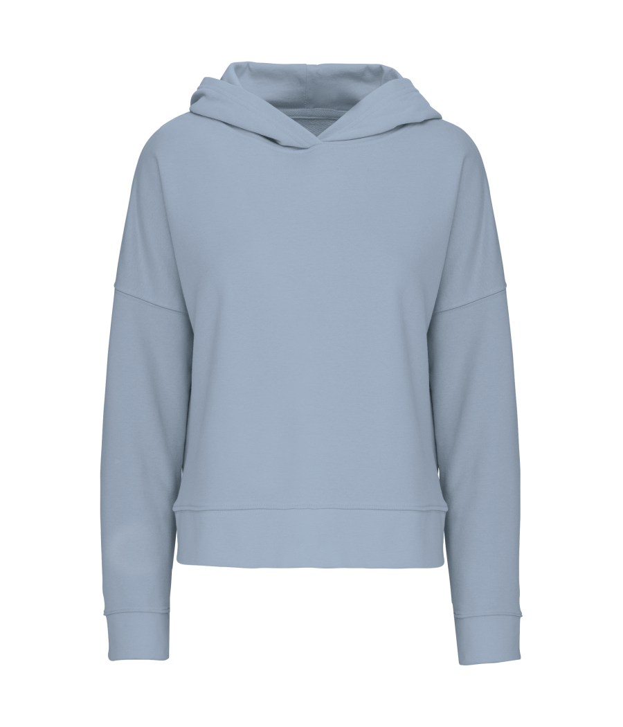 Sweat-shirt capuche Bio femme