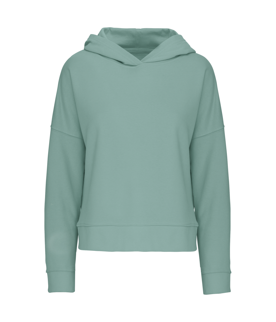 Sweat-shirt capuche Bio femme