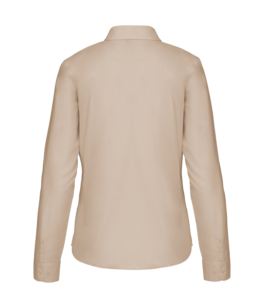 Chemise popeline polycoton entretien facile femme