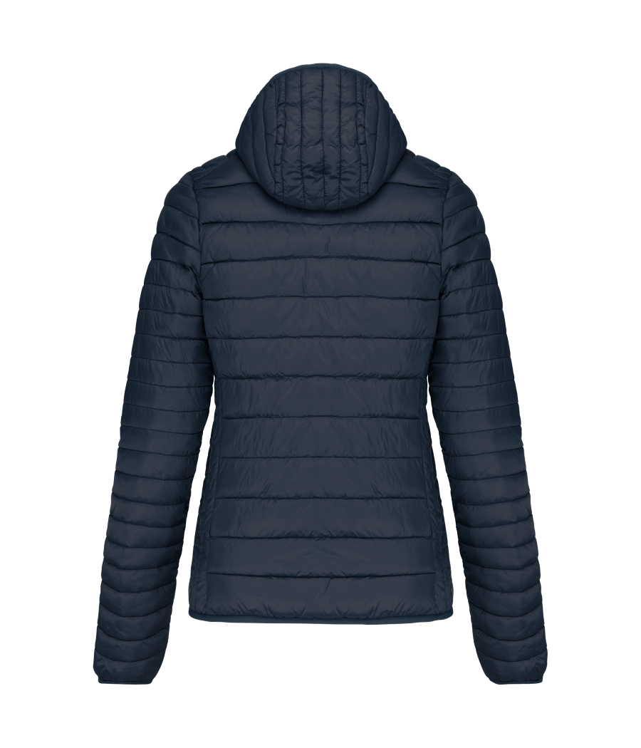 Doudoune légère capuche femme