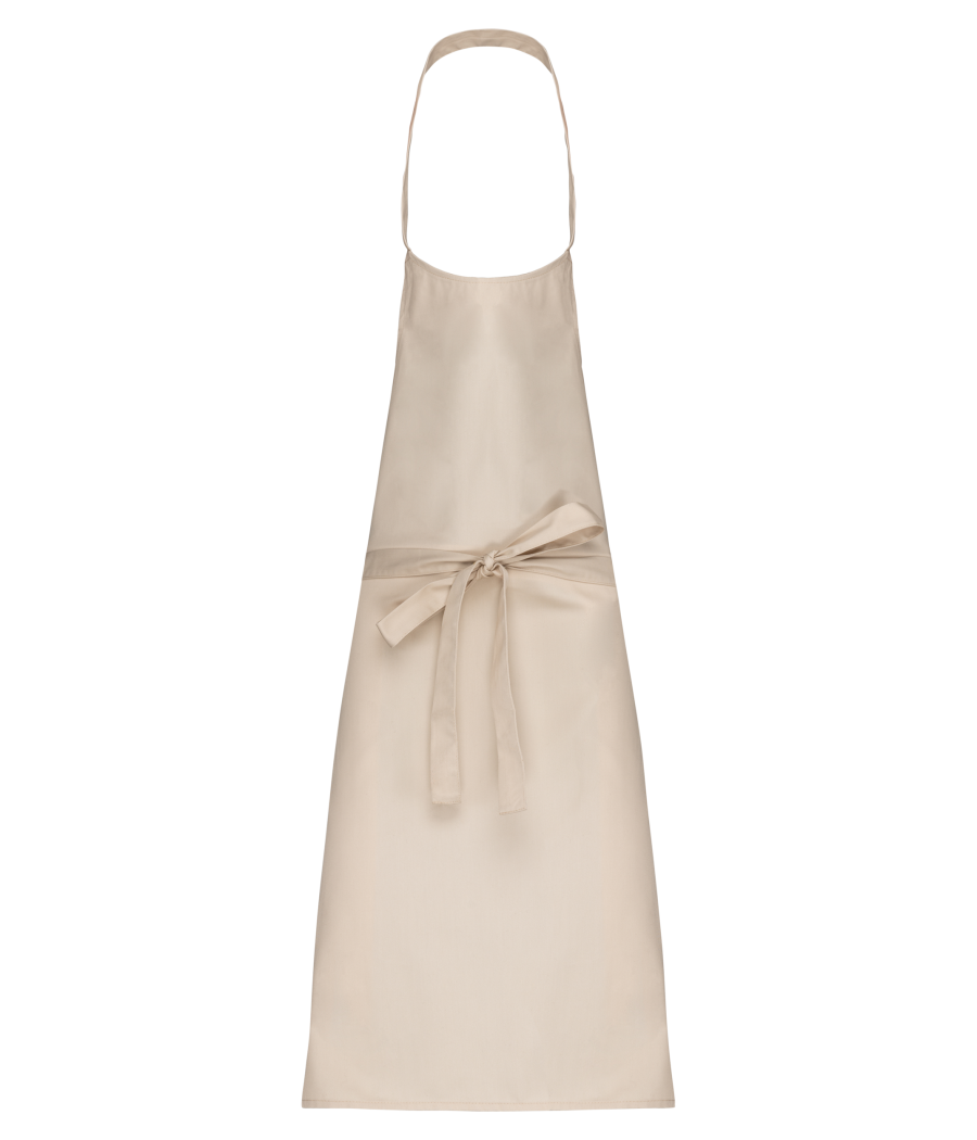 Tablier coton sans poche