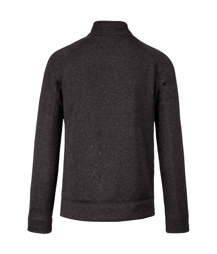 Veste zippée chinée homme