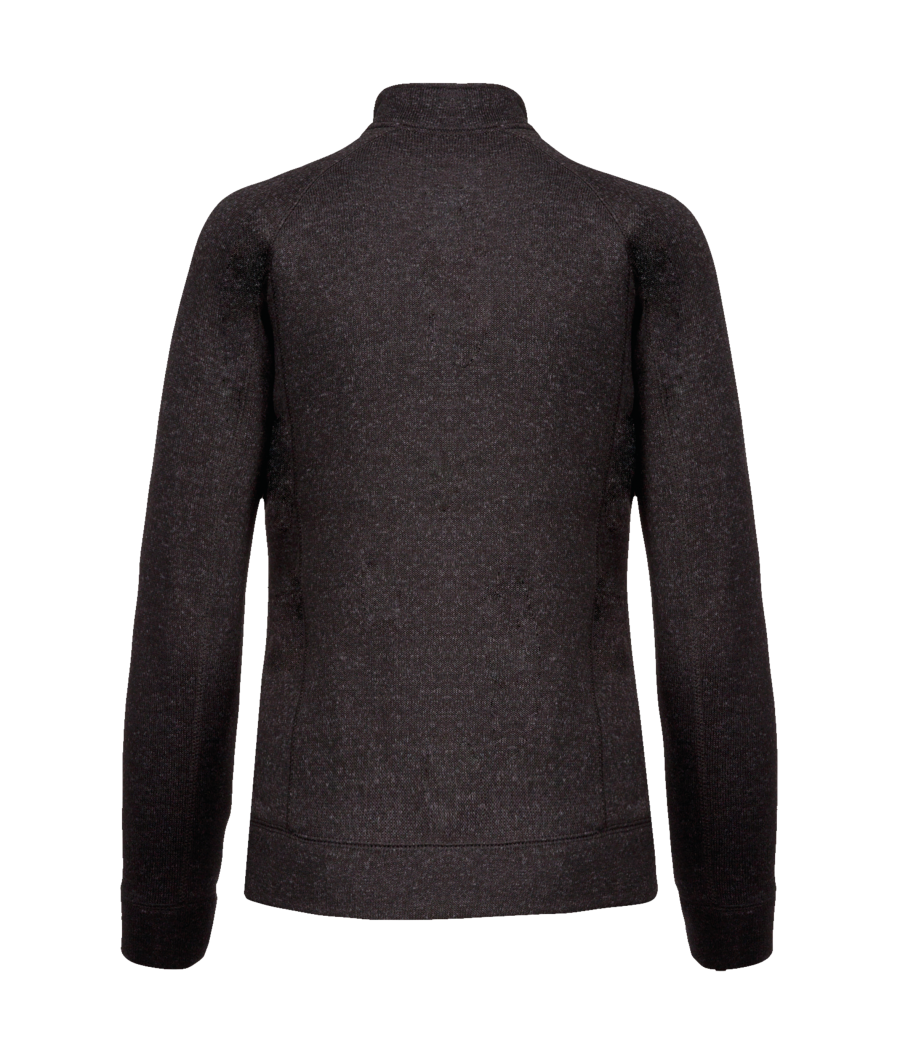 Veste zippée chinée femme