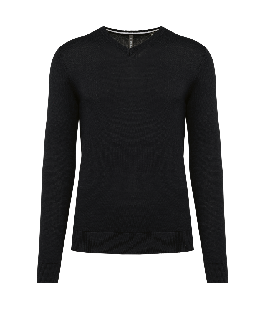 Pull col en V écoresponsable homme