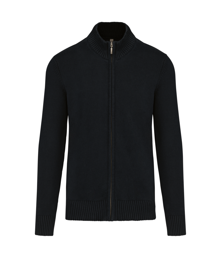 Cardigan zippé