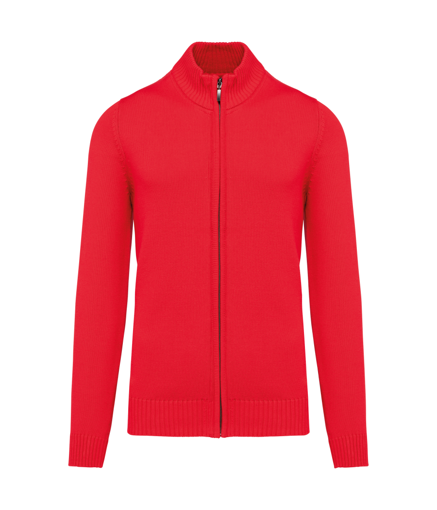 Cardigan zippé