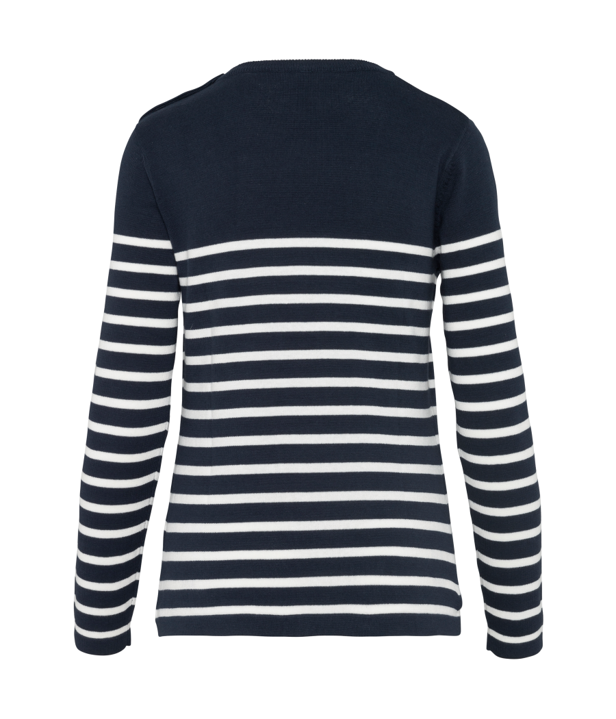 Pull marin femme