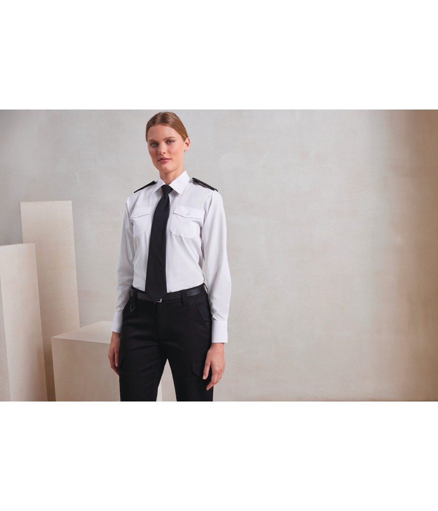 Chemise Femme manches longues Pilote