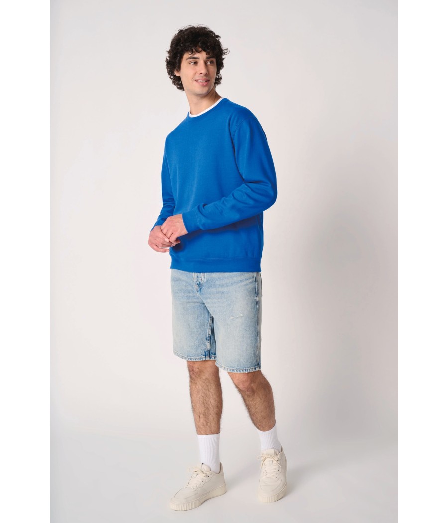 Sweat-shirt col rond unisexe