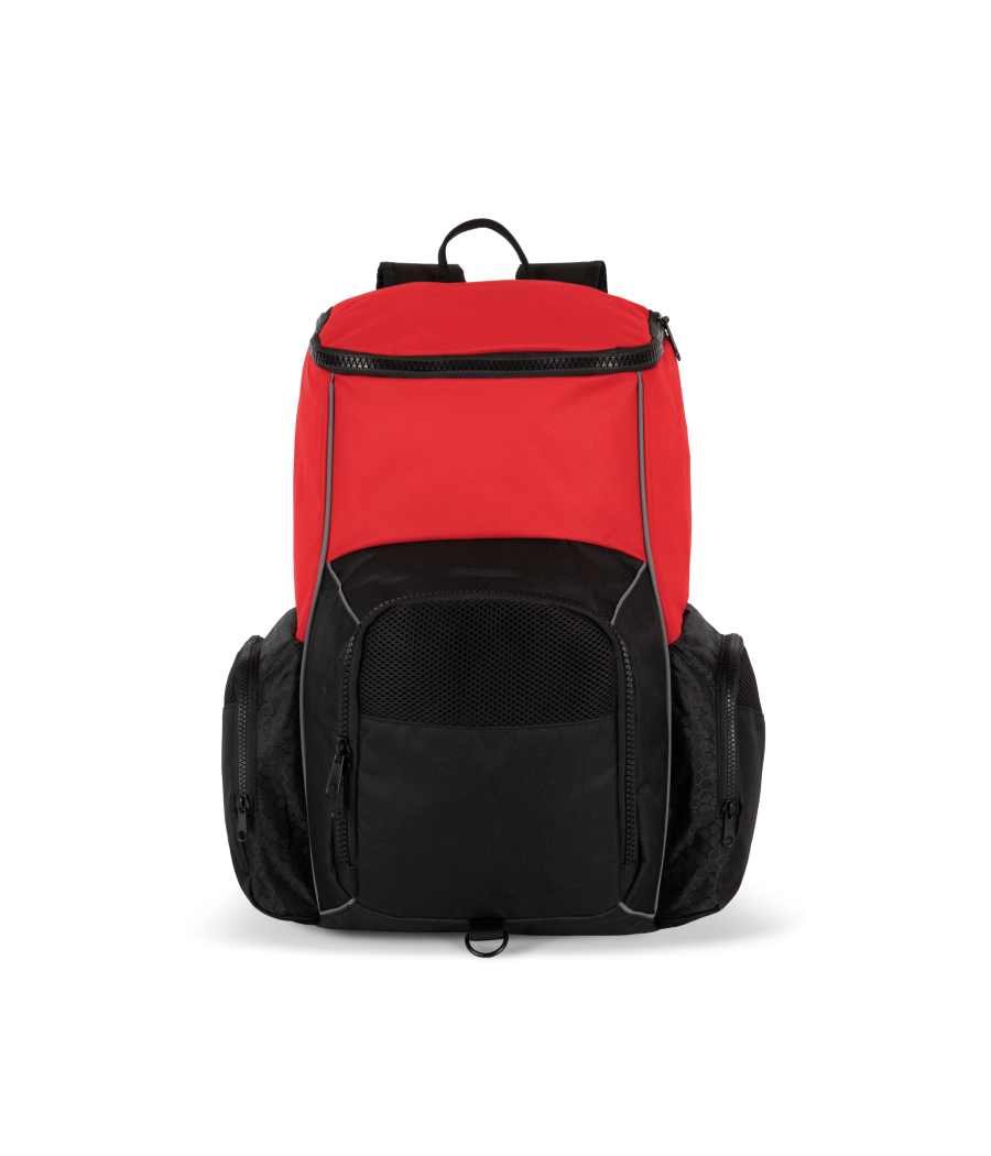 Sac à dos de sport recyclé avec porte-objets