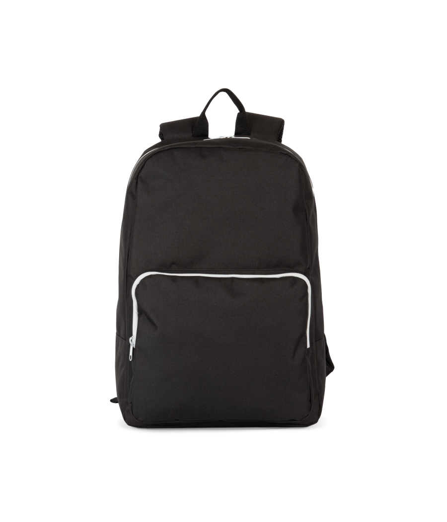 Sac à dos avec fermetures éclair contrastée