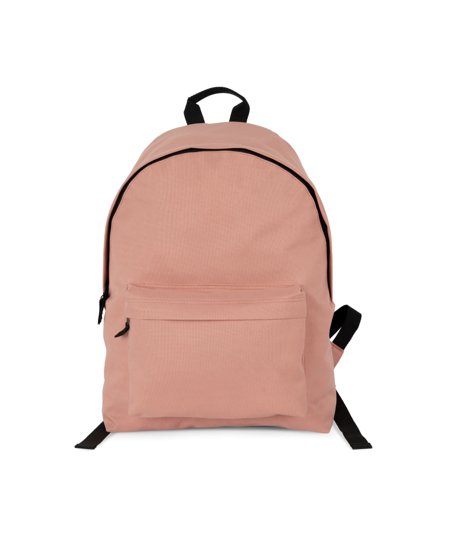 Sac à dos casual recyclé avec poche frontale