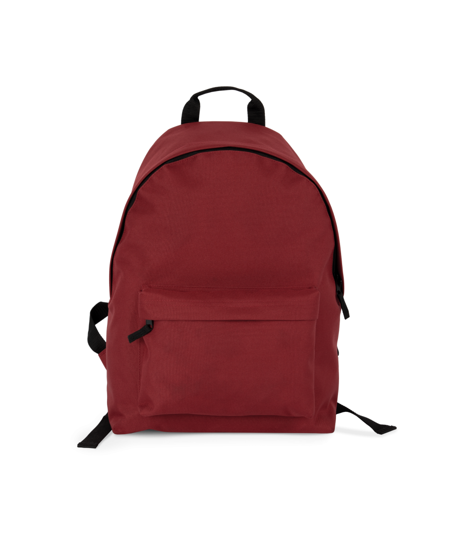 Sac à dos casual recyclé avec poche frontale