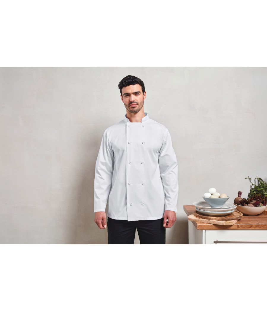 Veste de cuisine manches longues