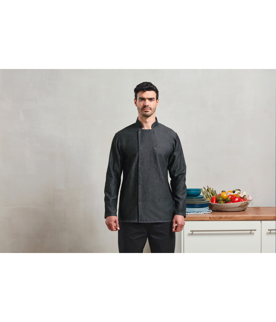 Veste Denim chef cuisinier