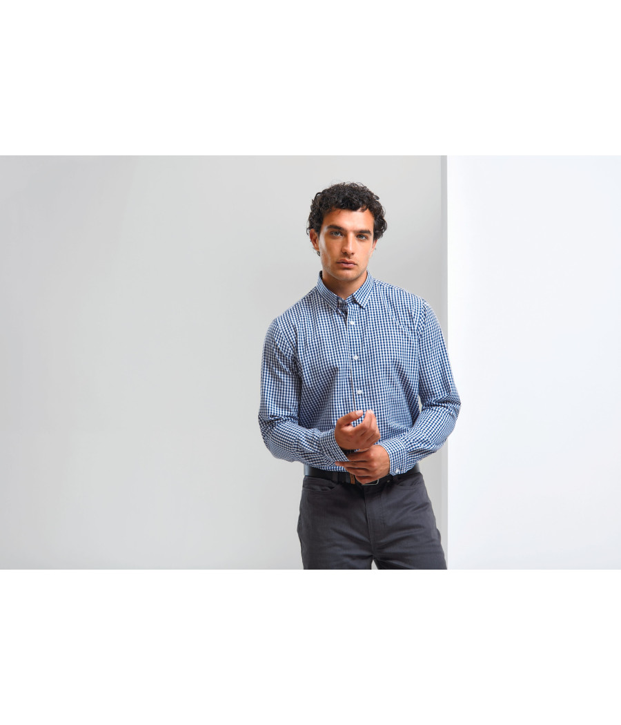 Chemise vichy gros carreaux