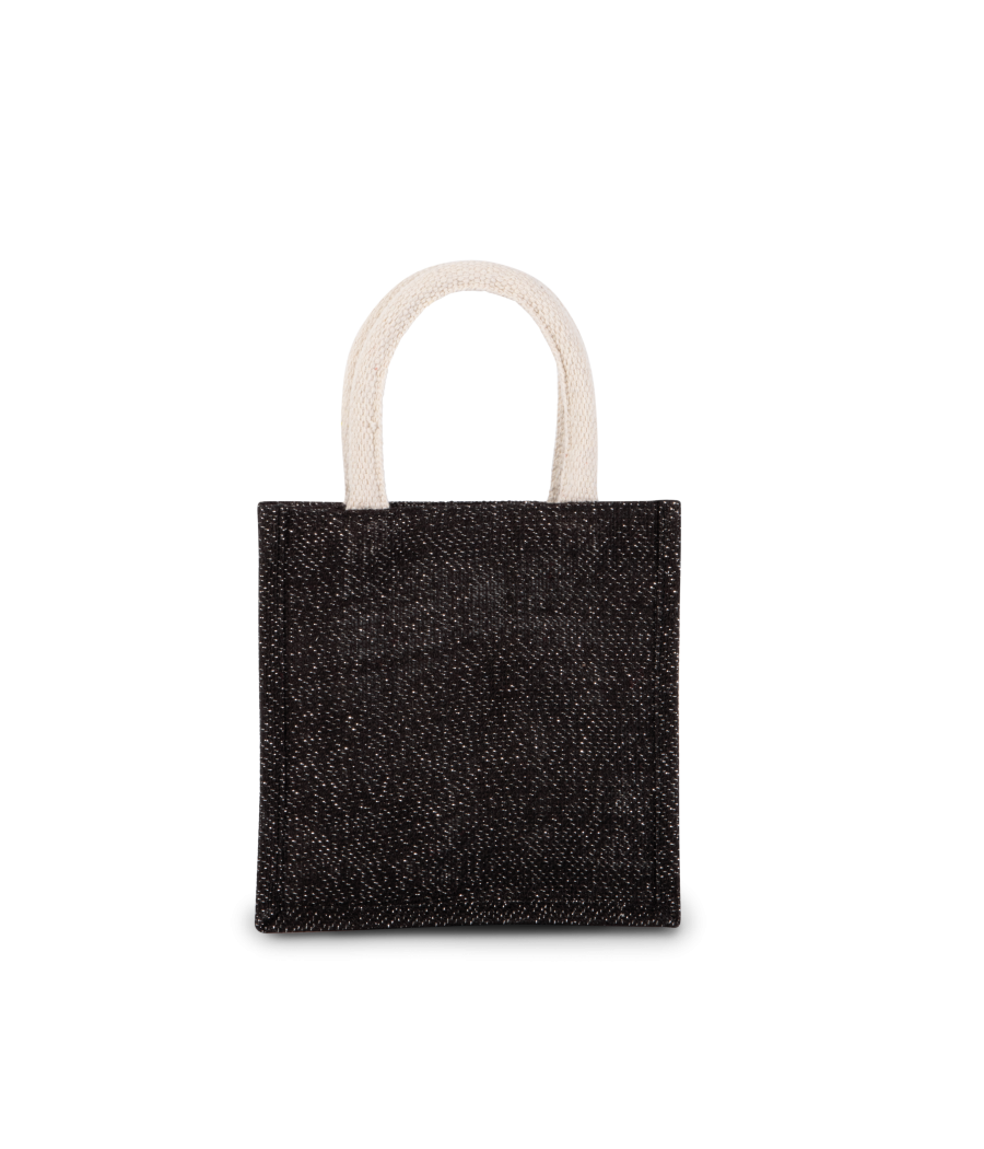 Sac style cabas en toile de jute - petit modèle