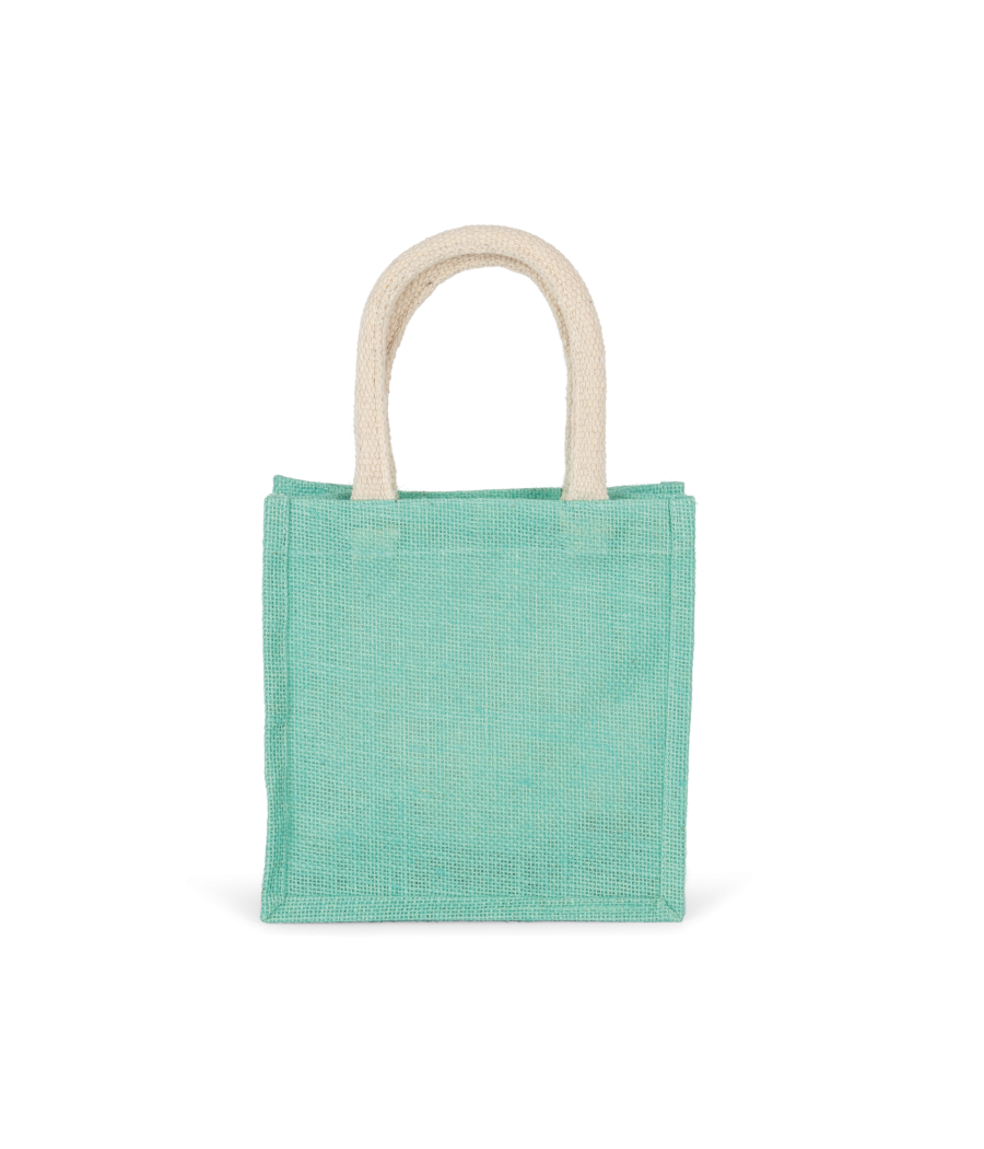 Sac style cabas en toile de jute - petit modèle
