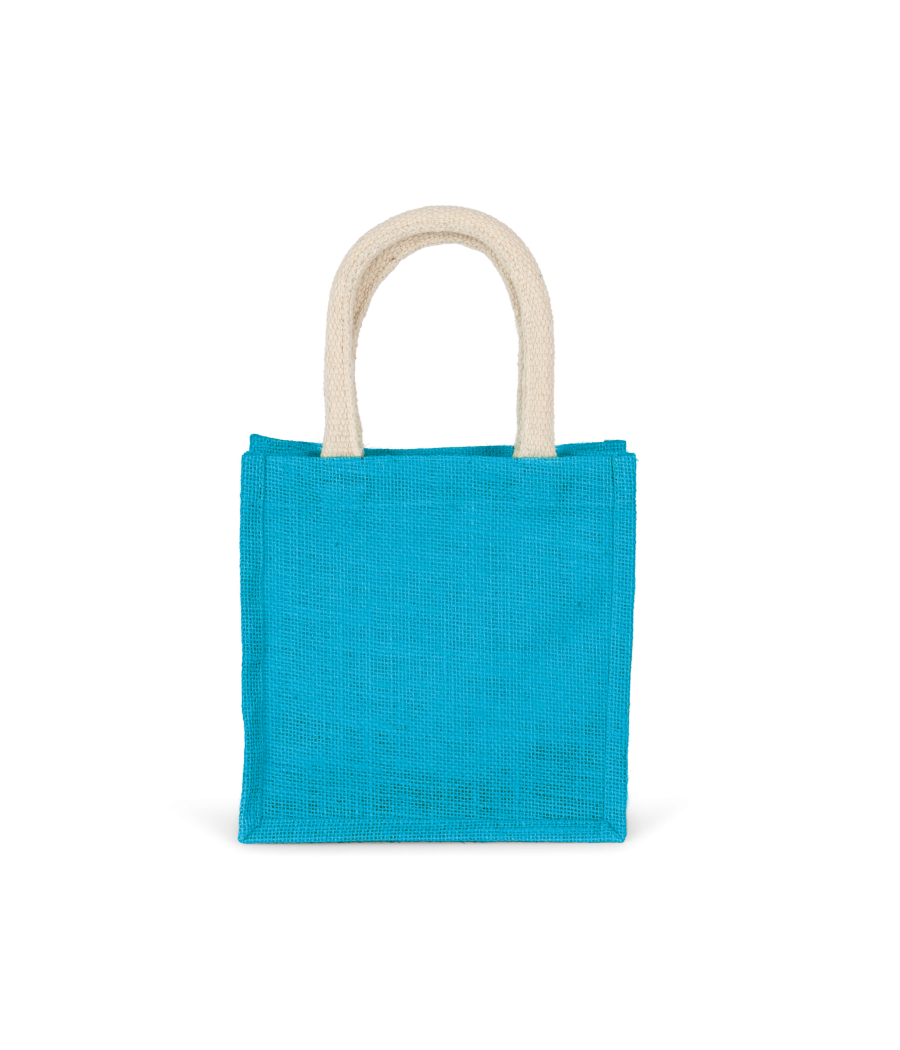 Sac style cabas en toile de jute - petit modèle