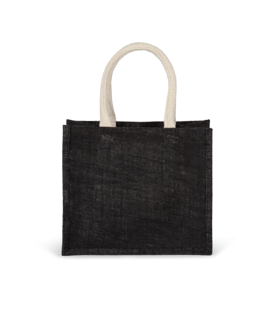 Sac style cabas en toile de jute - modèle moyen