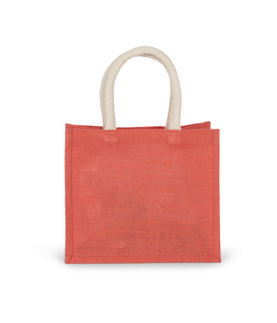 Sac style cabas en toile de jute - modèle moyen