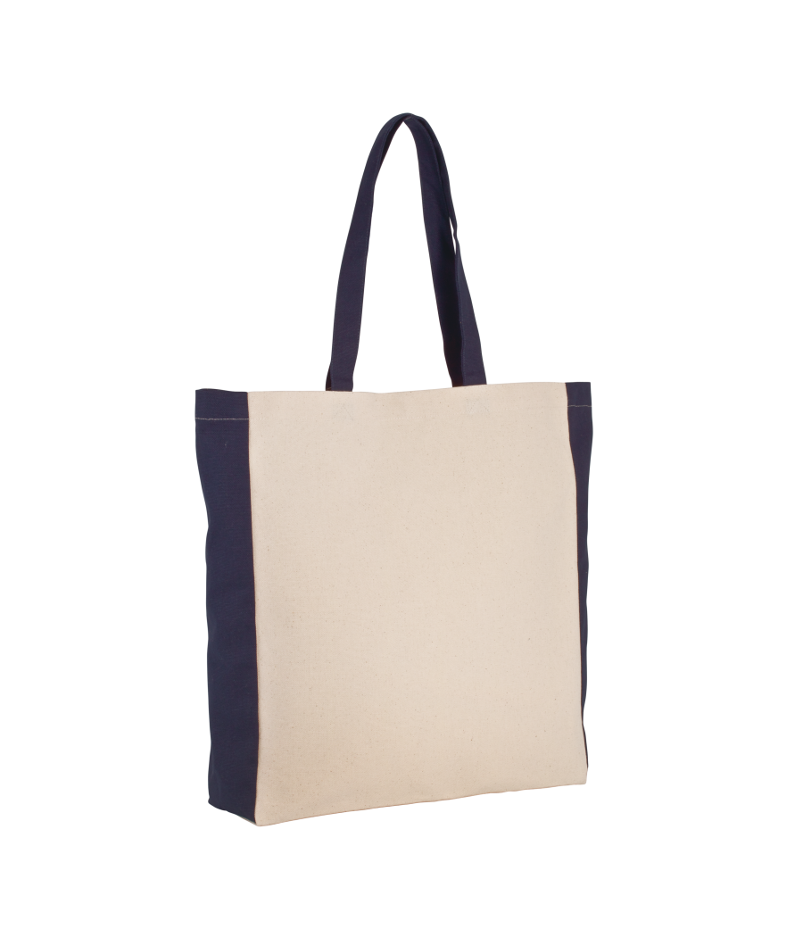 Sac cabas bicolore