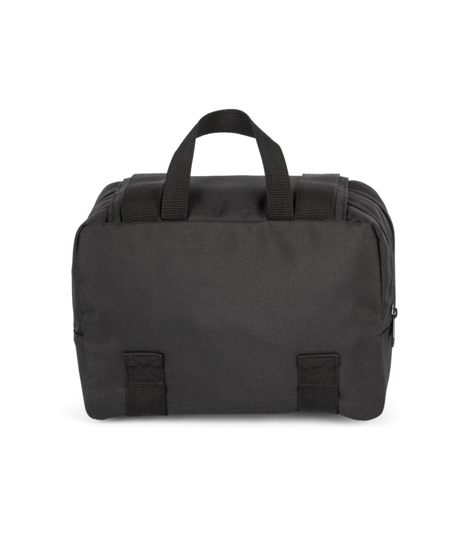 Trousse de toilette recyclée avec double compartiment