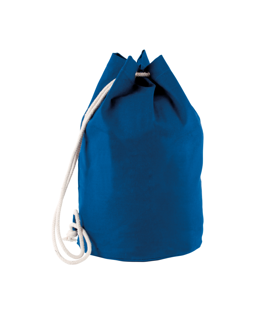 Sac marin en coton avec cordon