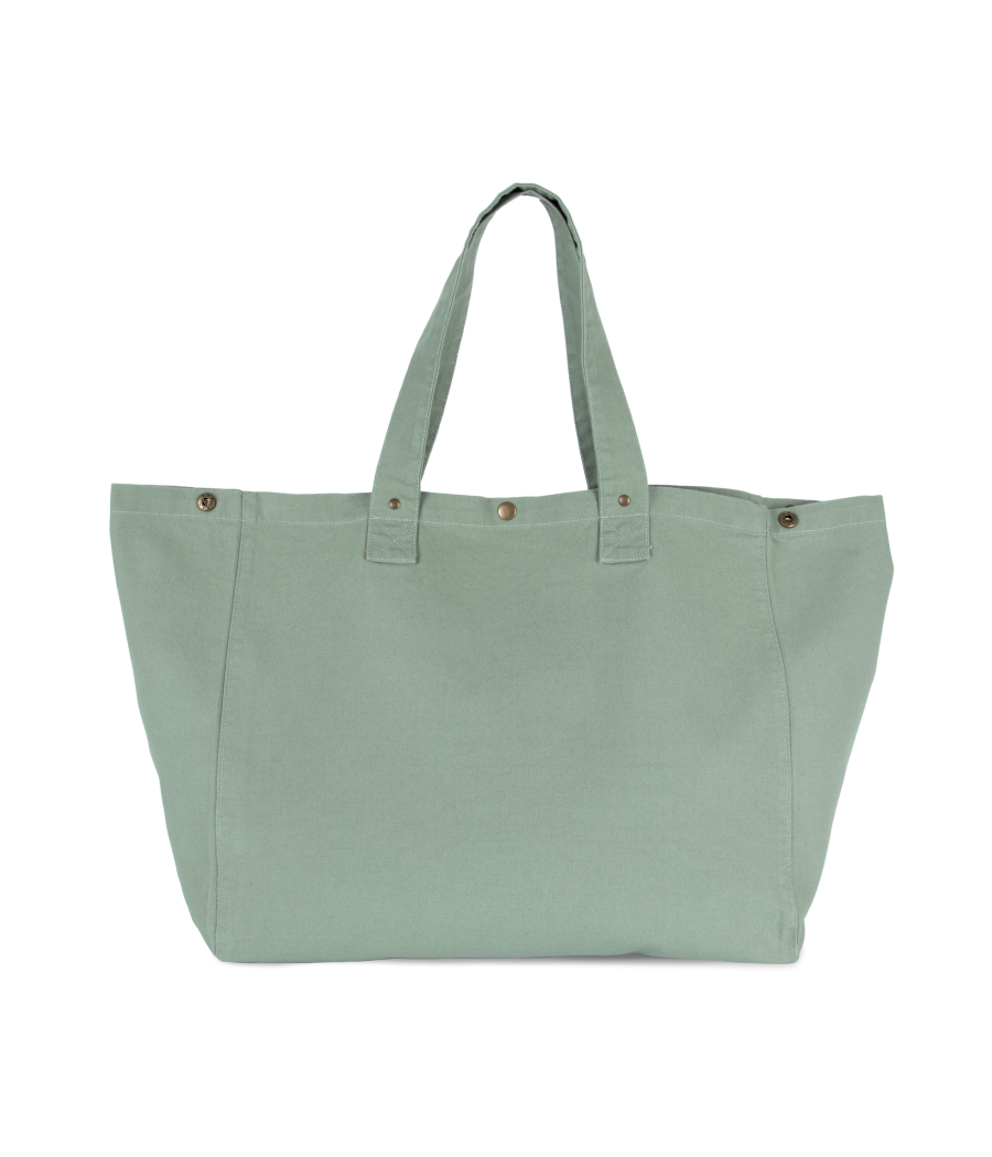 Sac de shopping en coton délavé