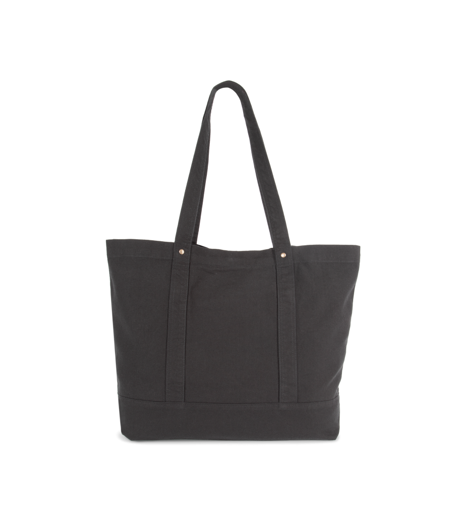 Grand sac shopping à poche latérale