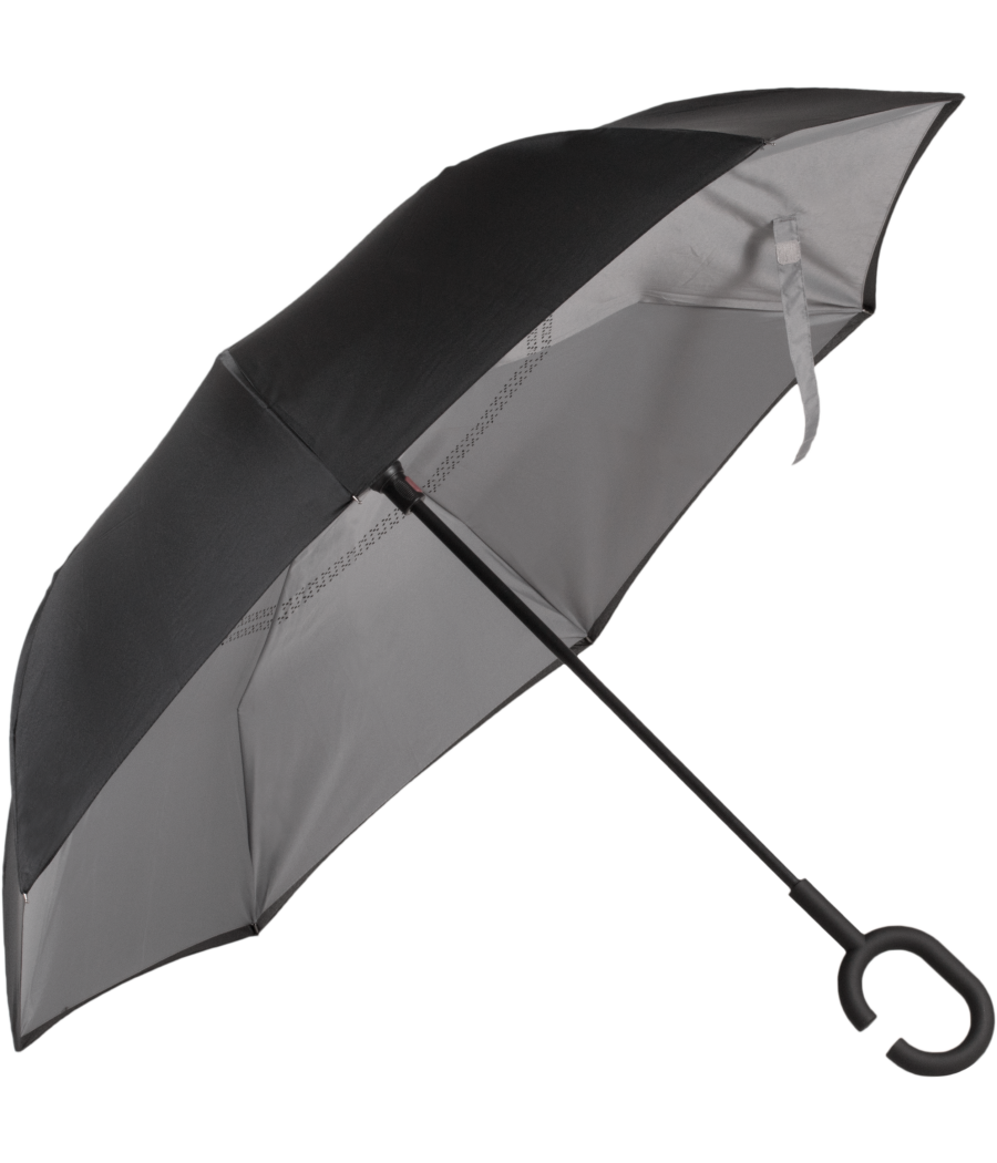 Parapluie inversé mains libres