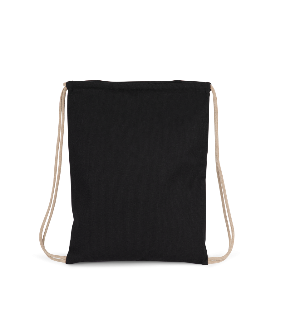Sac à dos recyclé à cordon coulissant