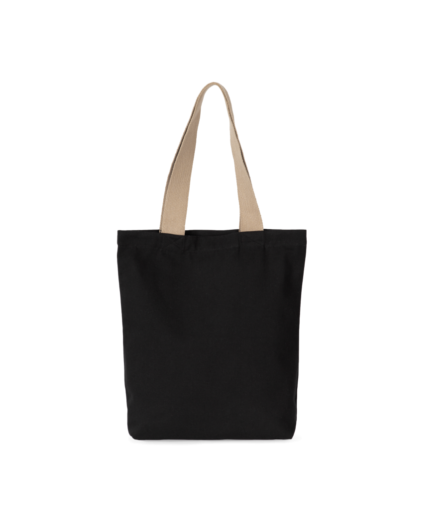 Sac shopping recyclé à fond plat