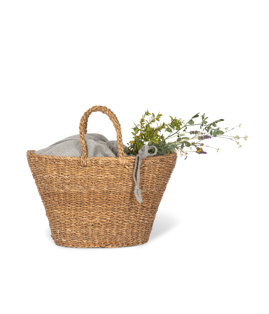 Panier tressé à la main