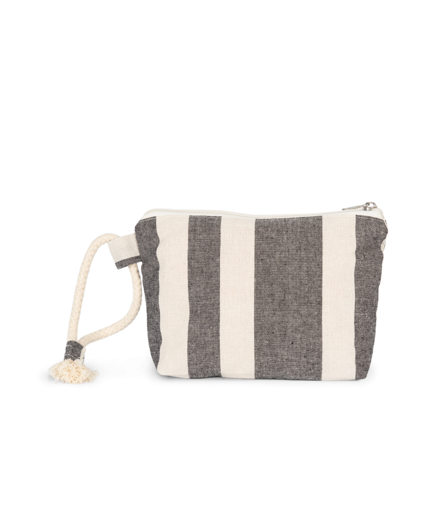 Pochette recyclée - Motifs rayés