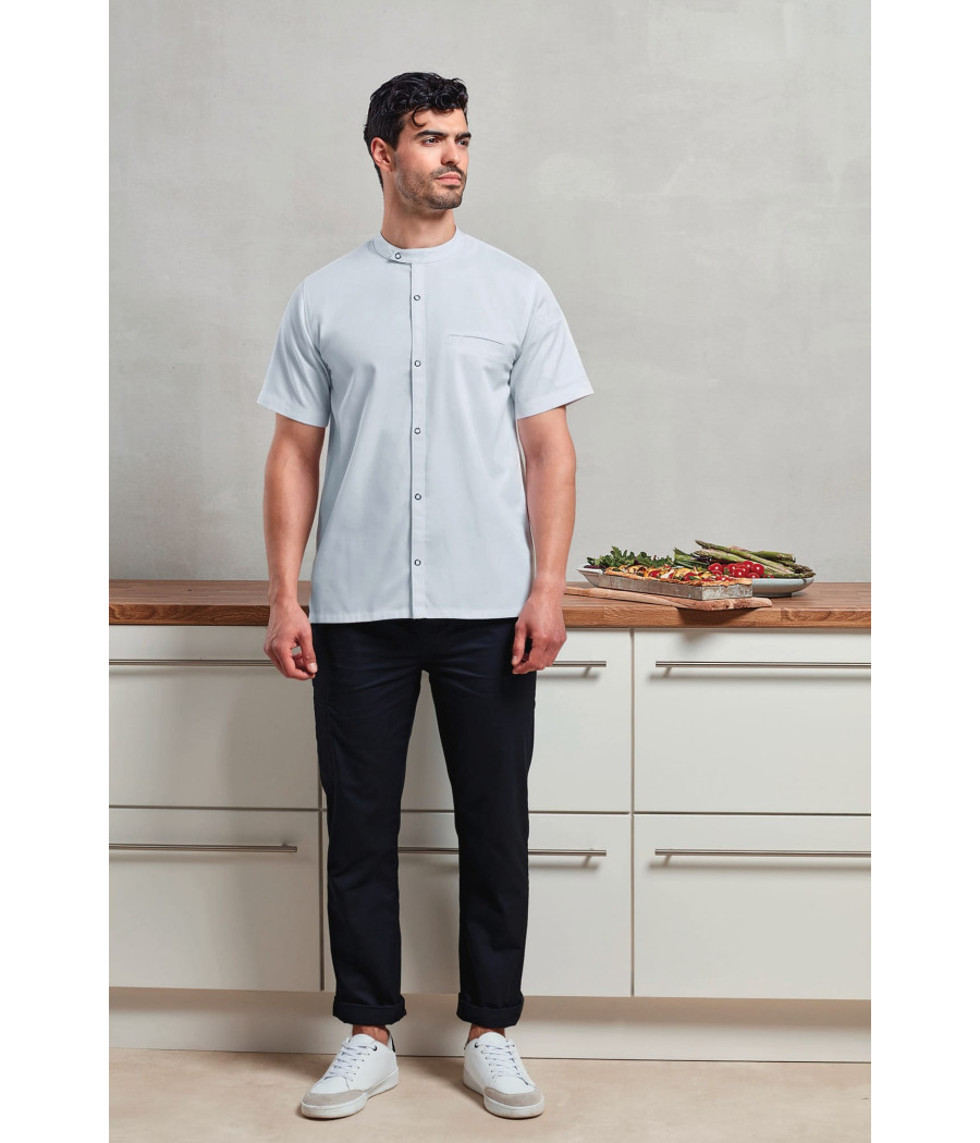 Veste chef cuisinier manches courtes