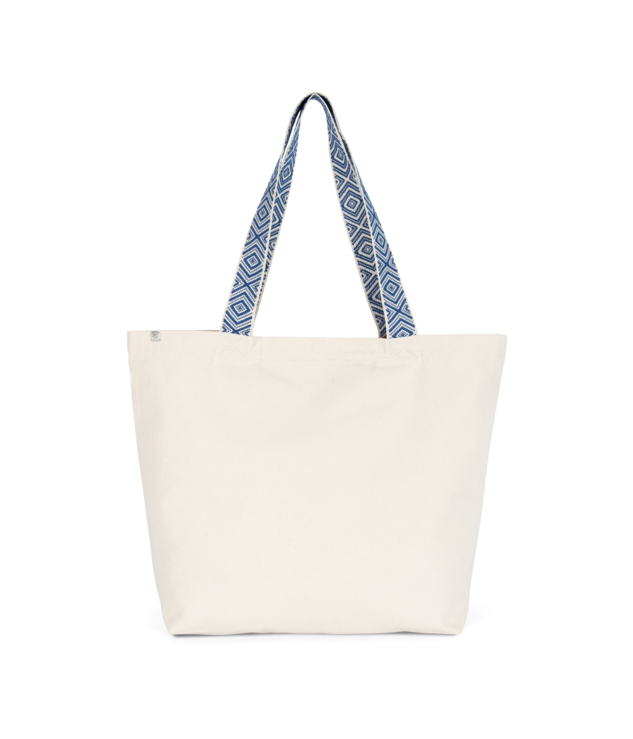 Grand sac shopping recyclé