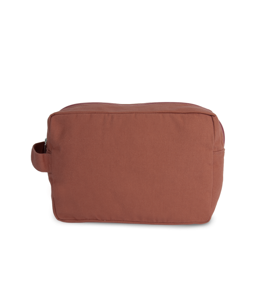 Trousse de toilette en coton biologique