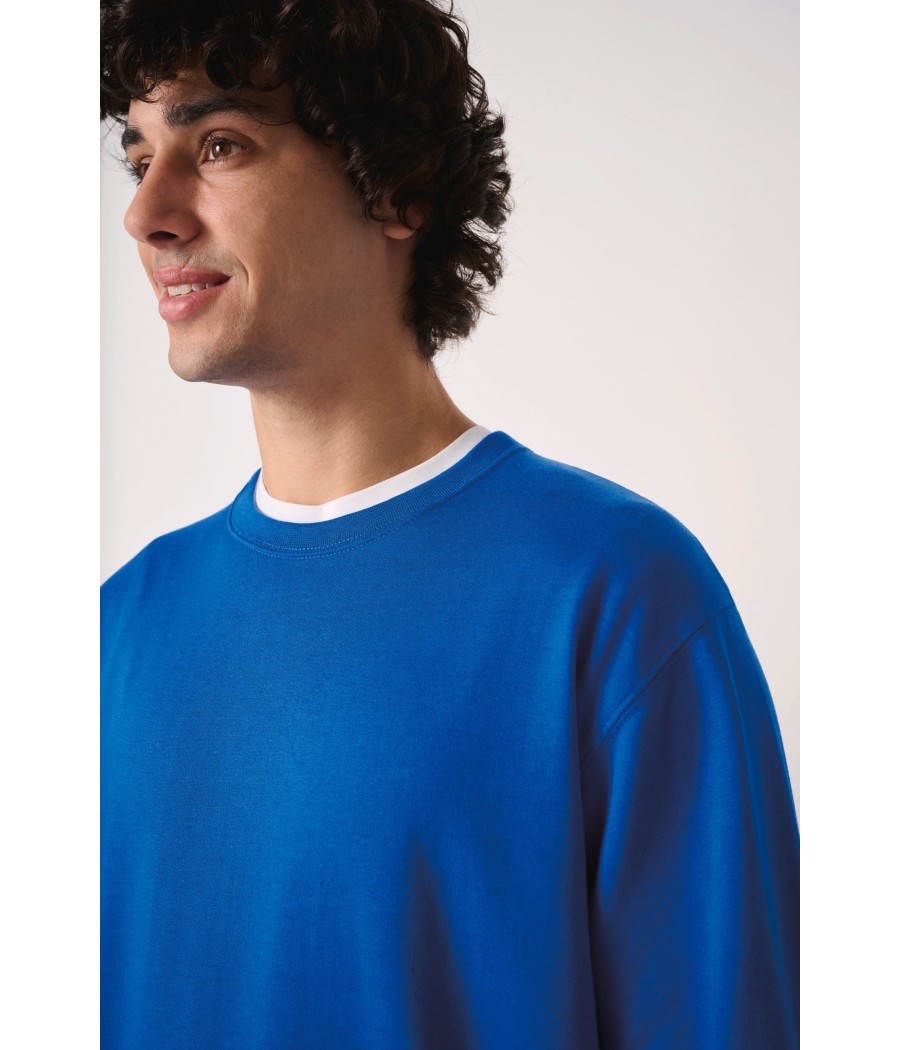 Sweat-shirt col rond unisexe