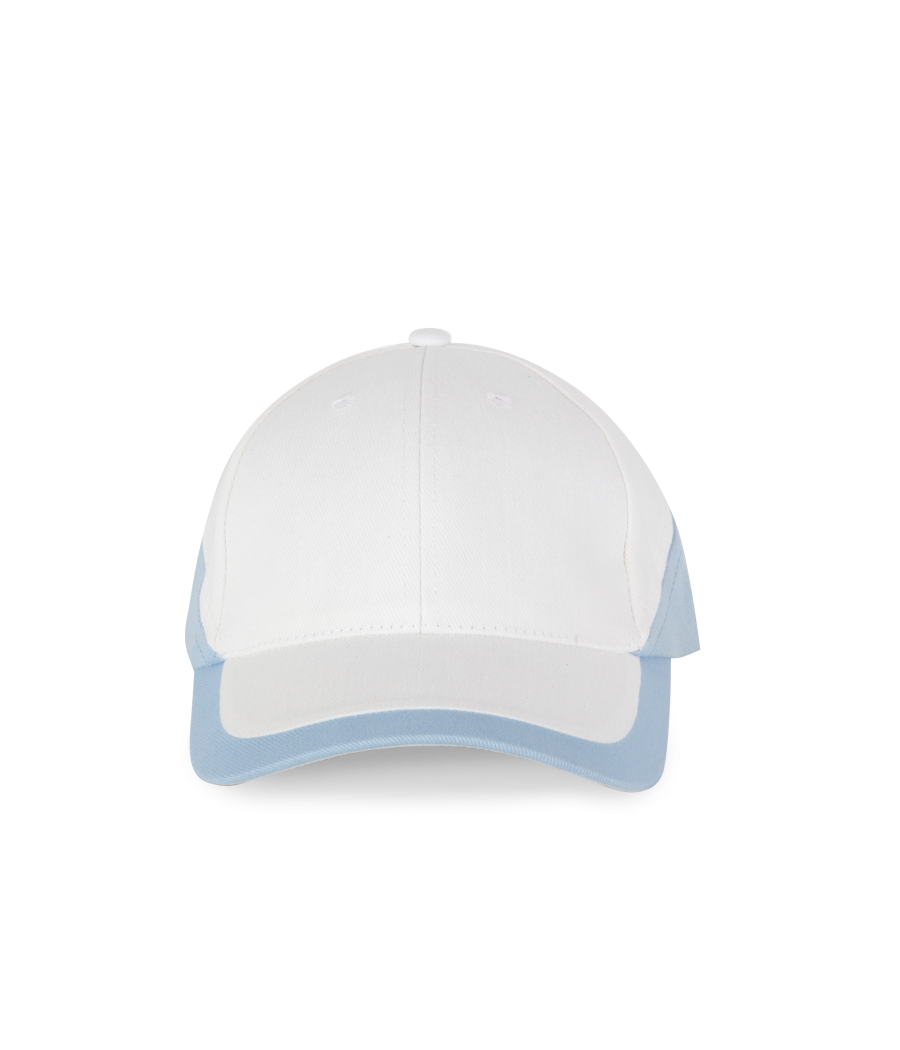 Racing - Casquette bicolore 6 panneaux